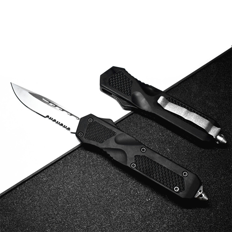 OEM OTF Pocket Knife 420 Blade Aluminum alloy Handle JXHL-OTF06 07