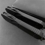 Pisau Saku OTF OEM 420 Bilah Pegangan paduan aluminium JXHL-OTF06