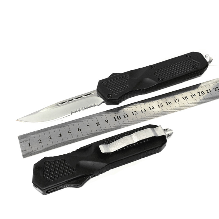 OEM OTF 포켓 나이프 420 블레이드 알루미늄 합금 손잡이 JXHL-OTF06