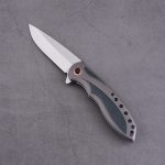 Складной карманный нож OEM, лезвие 3Cr13, анодированный алюминий + ручка для 3D-печати XW-1003