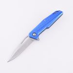OEM Folding Pocket Knife 3Cr13 Blade Anodized aluminum Handle XW-1001 02