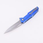 OEM Folding Pocket Knife 3Cr13 Blade Anodized aluminum Handle XW-1001 03