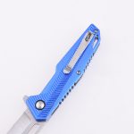OEM Folding Pocket Knife 3Cr13 Blade Anodized aluminum Handle XW-1001 06