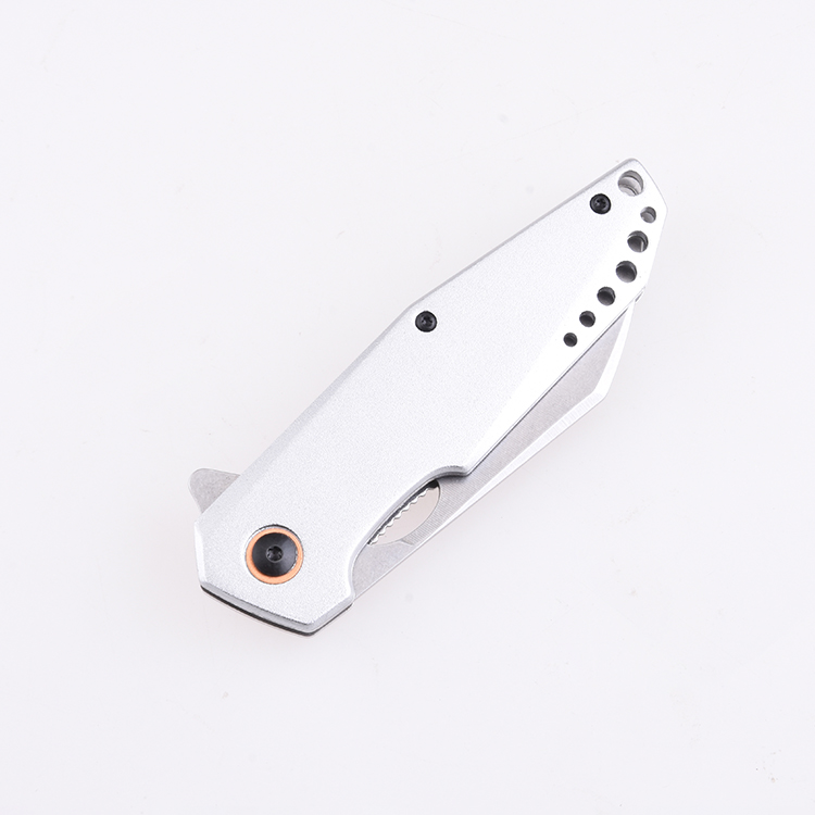 Coltello tascabile pieghevole OEM 3Cr13 lama Manico in alluminio anodizzato XW-1002