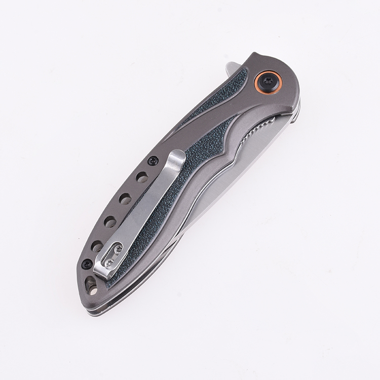 Складной карманный нож OEM, лезвие 3Cr13, анодированный алюминий + ручка для 3D-печати XW-1003