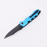 Coltello tascabile pieghevole OEM 3Cr13 lama Manico in alluminio anodizzato XW-1006