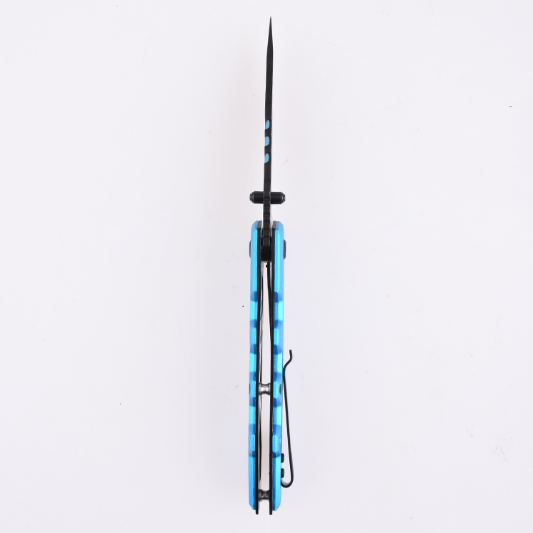 Coltello tascabile pieghevole OEM 3Cr13 lama Manico in alluminio anodizzato XW-1006