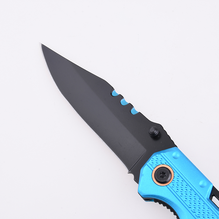 Coltello tascabile pieghevole OEM 3Cr13 lama Manico in alluminio anodizzato XW-1006