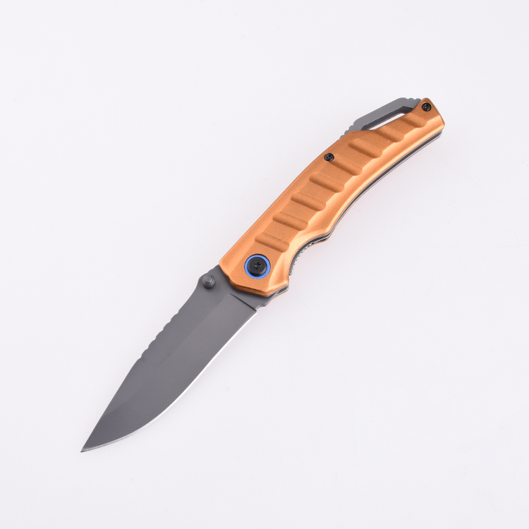 OEM Folding Pocket Knife 3Cr13 Blade Anodized aluminum Handle XW-1007