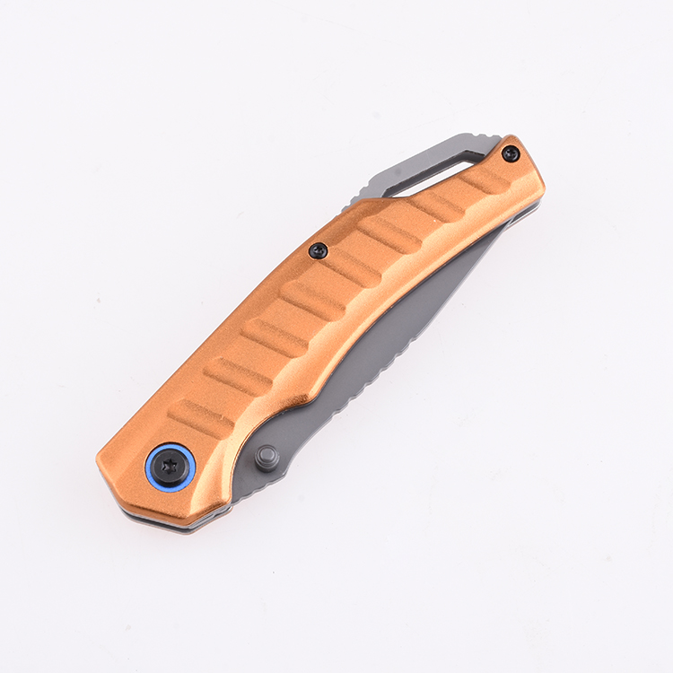 OEM Folding Pocket Knife 3Cr13 Blade Anodized aluminum Handle XW-1007