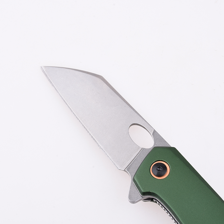 OEM Folding Pocket Knife 3Cr13 Blade Anodized aluminum Handle XW-1009 05