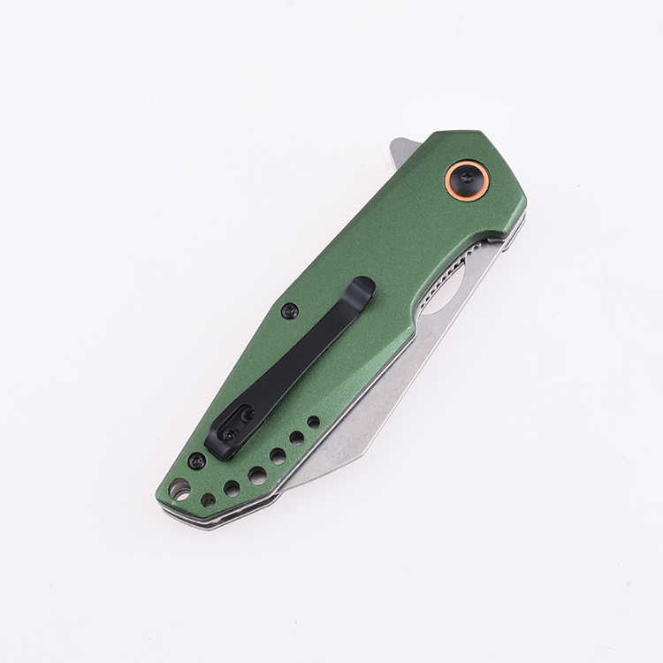 OEM Folding Pocket Knife 3Cr13 Blade Anodized aluminum Handle XW-1009 07