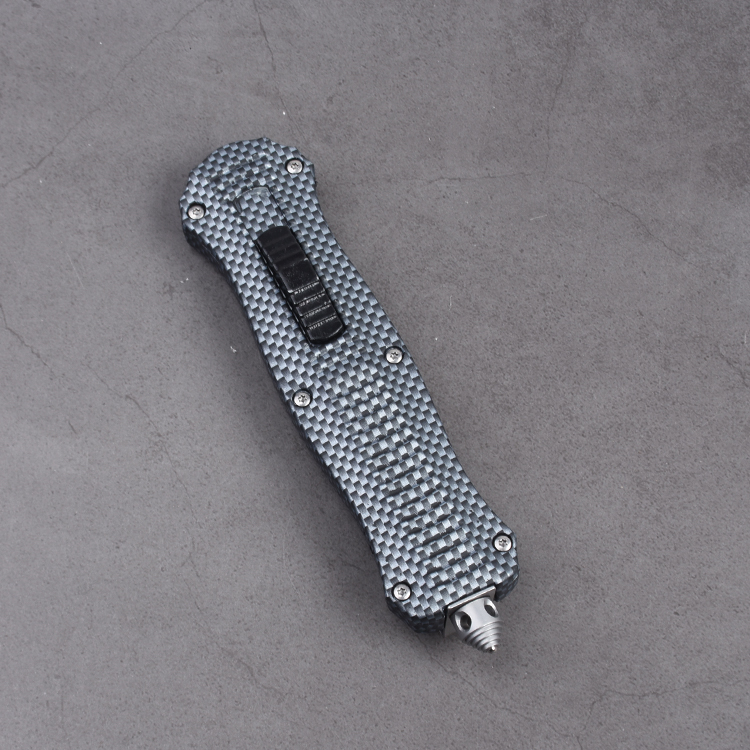 OEM OTF 포켓 나이프 3Cr13 블레이드 아연 합금 핸들 ZC-OTF005 01