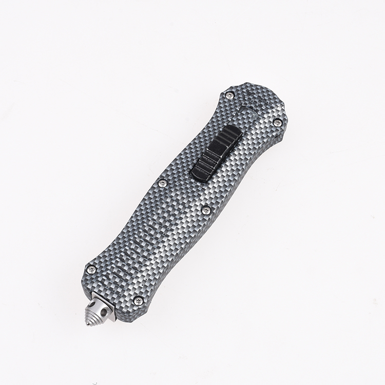 OEM OTF 포켓 나이프 3Cr13 블레이드 아연 합금 핸들 ZC-OTF005