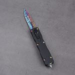 OEM OTF Pocket Knife 3Cr13 Blade Aluminum Handle ZC-OTF002T 02