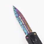 Couteau de poche OEM OTF, lame 3Cr13, poignée en aluminium ZC-OTF002T 11