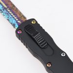 Couteau de poche OEM OTF, lame 3Cr13, manche en aluminium ZC-OTF002T 12