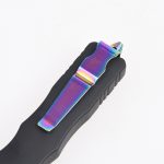 Couteau de poche OEM OTF, lame 3Cr13, manche en aluminium ZC-OTF002T 13