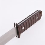 Feststehendes OEM-Jagdmesser, 3Cr13-Klinge, Ebenholzgriff, SY-GWS