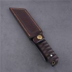 Feststehendes OEM-Jagdmesser, 3Cr13-Klinge, Ebenholzgriff, SY-GWS