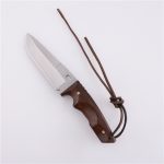 OEM Fixed Hunting Knife 3Cr13 Blade Horn wood Handle SY-LY