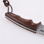 OEM Fixed Hunting Knife 3Cr13 Blade Horn wood Handle SY-LY