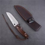 OEM Fixed Hunting Knife 3Cr13 Blade Horn wood Handle SY-LY 16