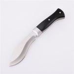 OEM Fixed Hunting Knife 3Cr13 Blade Ebony Handle SY-HTG