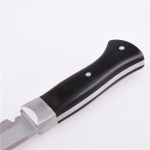 Feststehendes OEM-Jagdmesser, 3Cr13-Klinge, Ebenholzgriff, SY-HTG