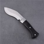 Feststehendes OEM-Jagdmesser, 3Cr13-Klinge, Ebenholzgriff, SY-HTG