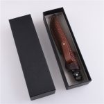 Охотничий нож OEM с фиксированным лезвием VG10 Damascus Ebony Handle SY-HT