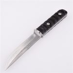 OEM Fixed Hunting Knife VG10 Damascus Blade Ebony Handle SY-HT 08