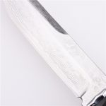 Охотничий нож OEM с фиксированным лезвием VG10 Damascus Ebony Handle SY-HT