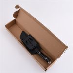 Coltello da caccia fisso OEM 3Cr13 lama manico in ebano SY-BS