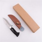 OEM Fixed Hunting Knife 3Cr13 Blade Ebony Handle SY-XBY 03