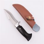 OEM Fixed Hunting Knife 3Cr13 Blade Ebony Handle SY-XBY 04