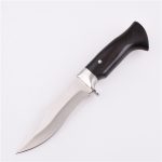 Coltello da caccia fisso OEM 3Cr13 lama manico in ebano SY-XBY