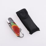 OEM Folding Pocket Knife 3Cr13 Blade Wood Handle SS-0816