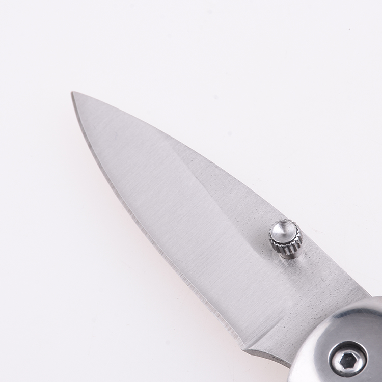 OEM Folding Pocket Knife 3Cr13 Blade Wood Handle SS-0816