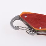 OEM Folding Pocket Knife 3Cr13 Blade Wood Handle SS-0816 10