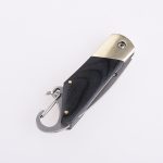 OEM Folding Pocket Knife 3Cr13 Blade Wood + Copper Handle SS-0817(L) 15