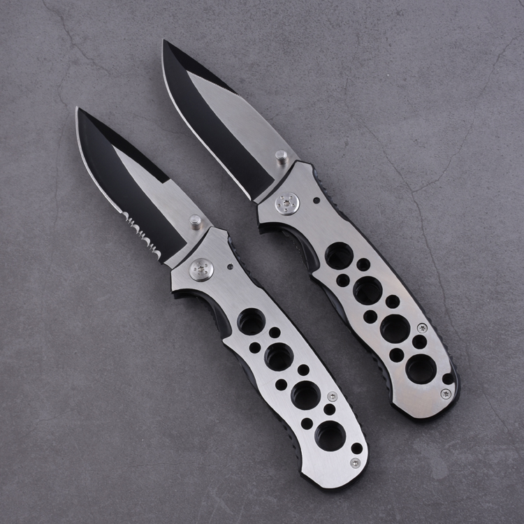 OEM Folding Pocket Knife 2Cr13 Blade 2Cr13 Handle SS-0808(saw) 01