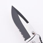 OEM Folding Pocket Knife 2Cr13 Blade 2Cr13 Handle SS-0808(saw) 07