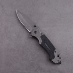 OEM Folding Pocket Knife 2Cr13 Blade Aluminum Handle SS-0809 01