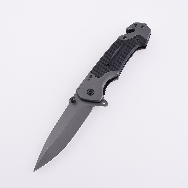 OEM Folding Pocket Knife 2Cr13 Blade Aluminum Handle SS-0809 03