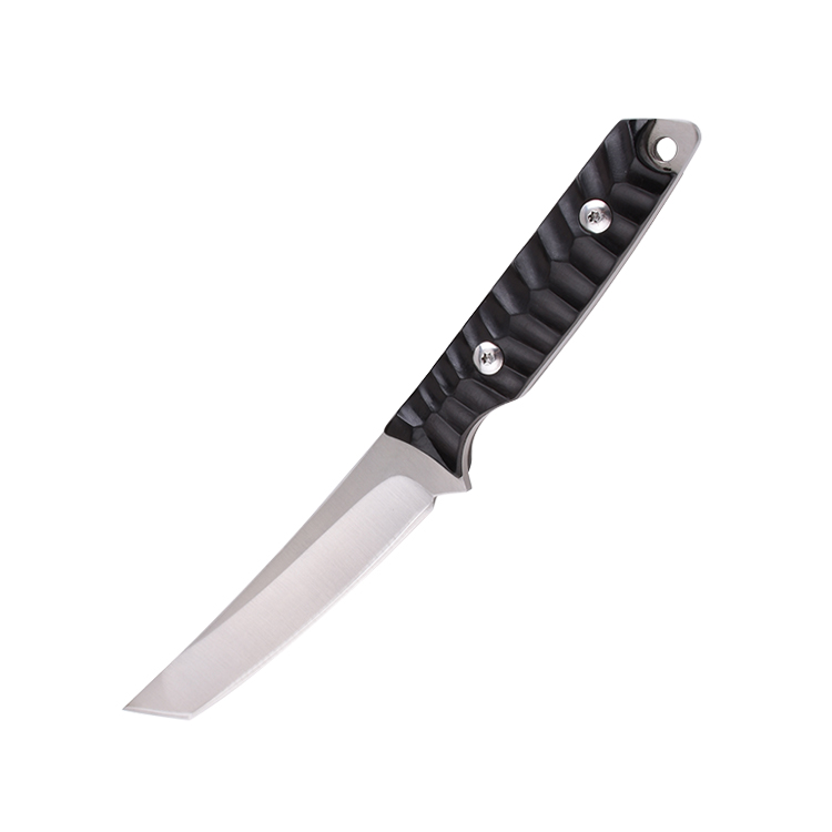 OEM Fixed Hunting Knife 3Cr13 Blade Ebony Handle SY-BS