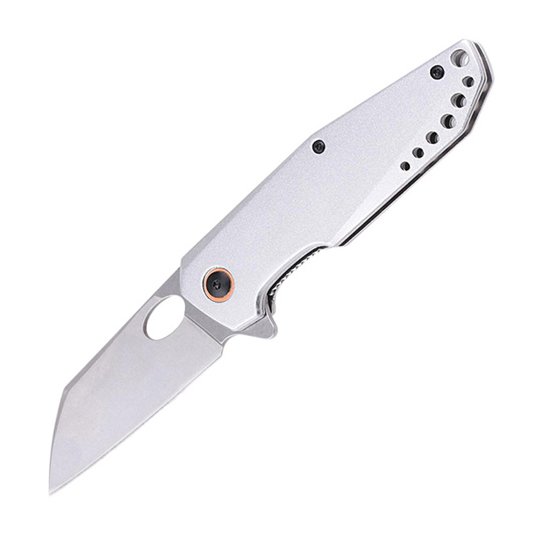 OEM Folding Pocket Knife 3Cr13 Blade Anodized aluminum Handle XW-1002