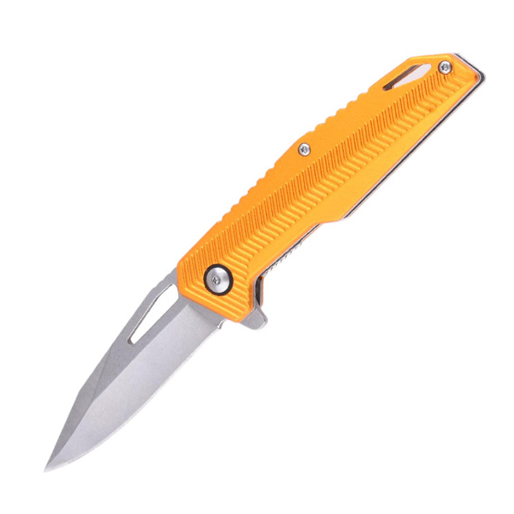 Складной карманный нож OEM 3Cr13 Лезвие Анодированная алюминиевая ручка XW-1004