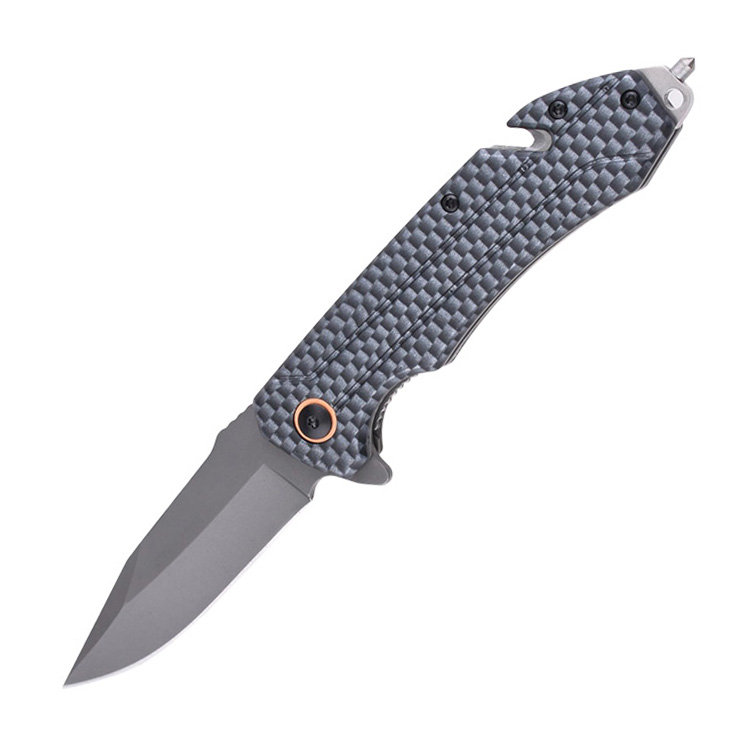 Складной карманный нож OEM 3Cr13 Лезвие с алюминиевым покрытием Ручка XW-1005