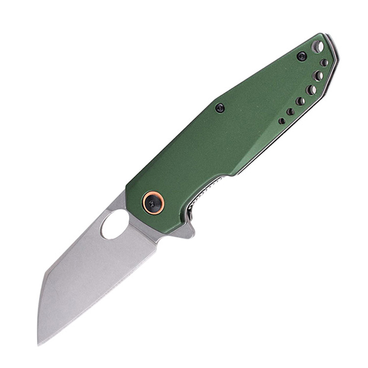 OEM Folding Pocket Knife 3Cr13 Blade Anodized aluminum Handle XW-1009